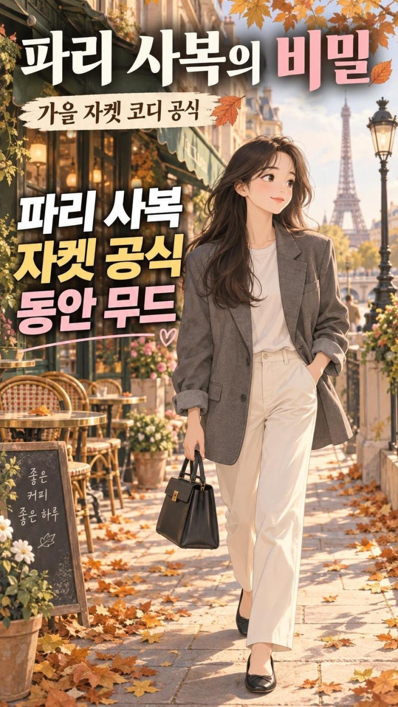 45세 송혜교 파리 사복 가을 코디, 자켓 하나로 고급스러워 보이는 4가지 공식