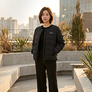내셔널지오그래픽 헤론 경량패딩 사이즈 코디 후기, 가볍고 따뜻한 아우터 자켓