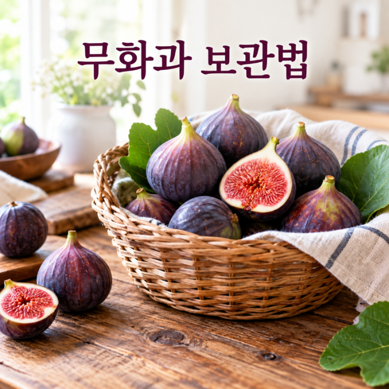 무화과 보관법｜씻어서 냉장고에 넣으면 안 되는 이유, 오래 보관하는 방법까지