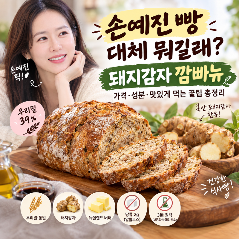 What is the bread in Son Ye-jin's fridge? Jerusalem Artichoke Campagne: Price and Ingredients