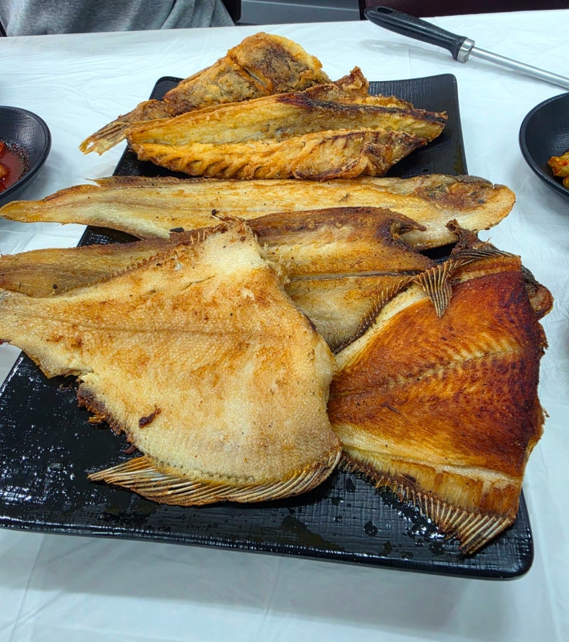안면도생선구이전문점 후기｜아이 해물칼국수·부모님 모듬생선구이 가족식사