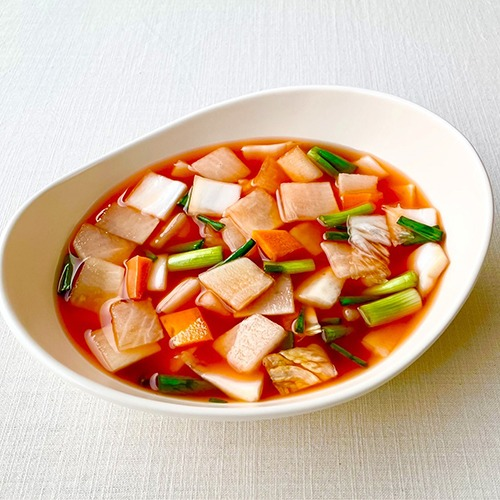 추석 나박 물김치 맛있는 양념 레시피 담그는법
