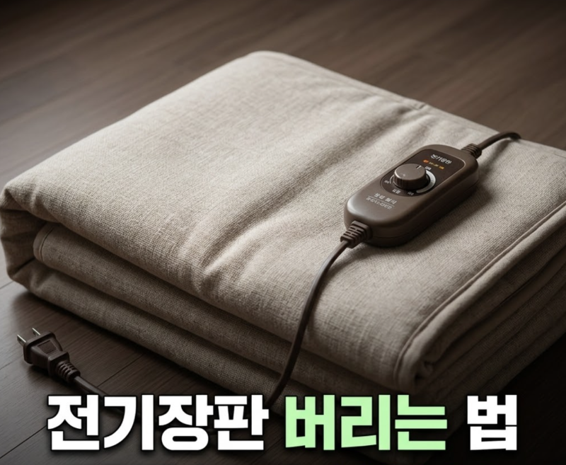 전기장판 버리는 법 총정리: 종량제 봉투 가능 여부와 대형폐기물 스티커 발급법