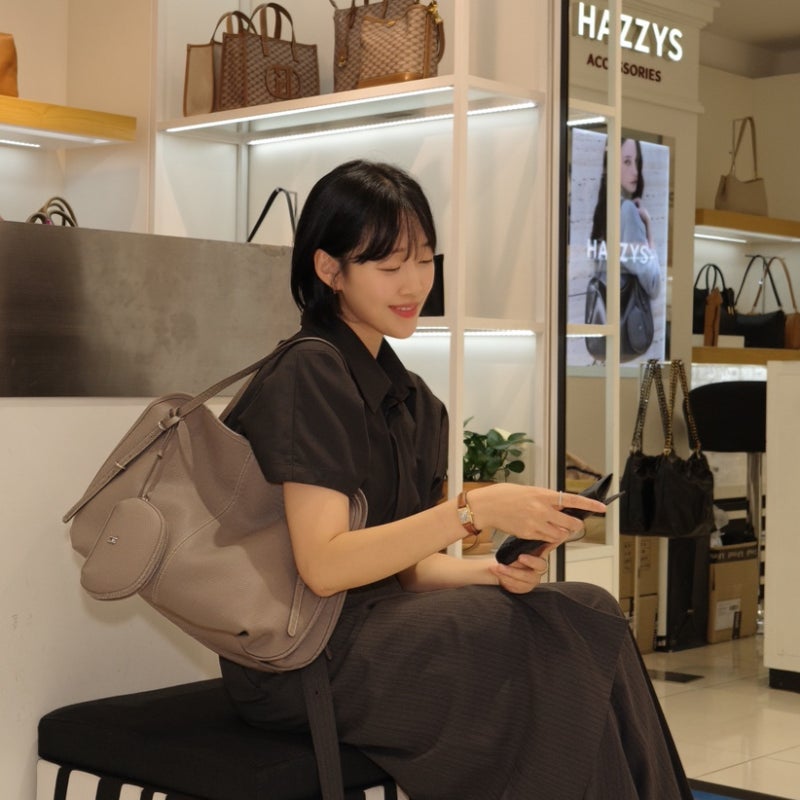 헤지스 이민정 가방 여성가방 추천브랜드로 추석선물 쇼핑 롯데잠실가자