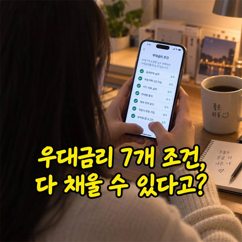 신한은행 청년미래적금 우대조건, 직접 정리해봤습니다
