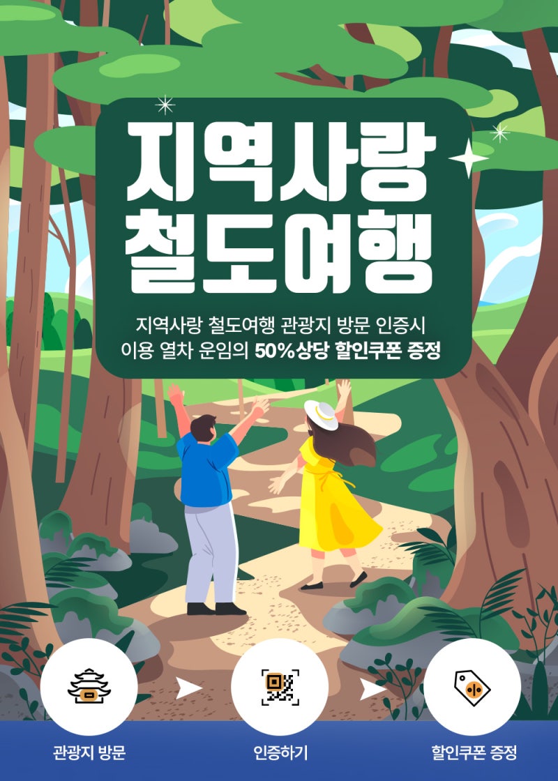 KTX 반값으로 가을여행 가능하다고? 인구감소지역 기차여행 4곳