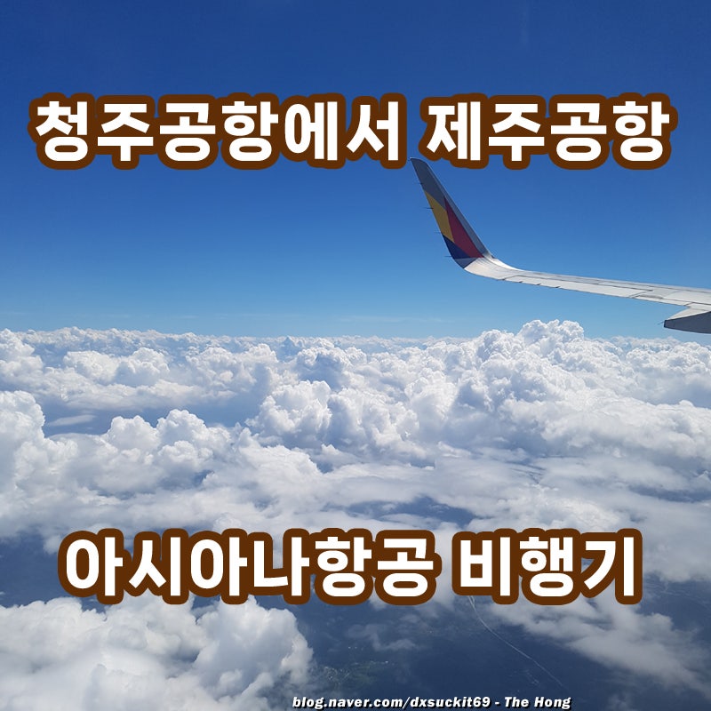 Cheongju Airport to Jeju Airport Travel Time: Asiana Airlines Flights to Jeju Island