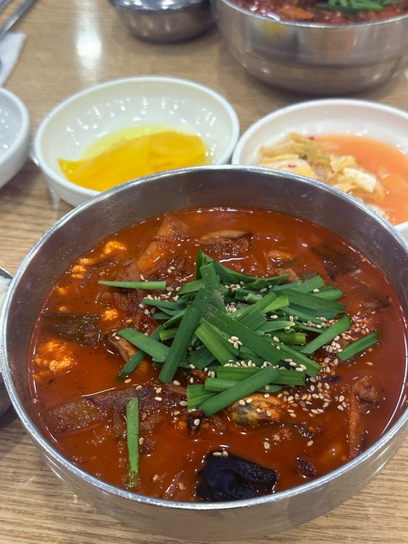 강릉 동화가든_초당순두부마을 1티어 맛집 불향 가득한 원조의 맛 짬뽕순두부 본점 후기