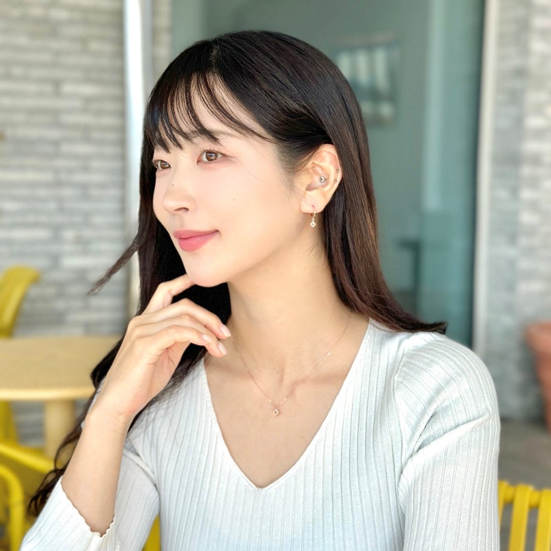 아이유 제이에스티나 시그니처제이컬렉션 여자 데일리 10K목걸이, 귀걸이 브랜드 추천