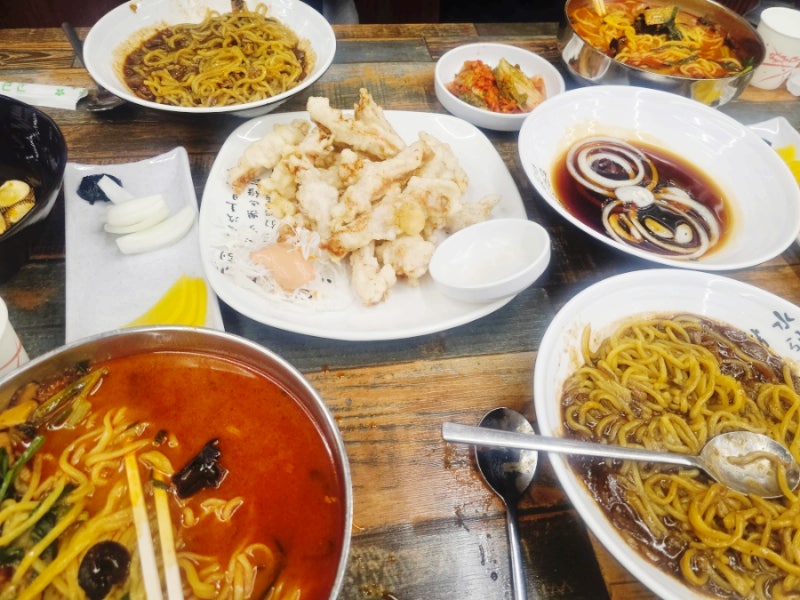 현지인 인기있는 서산맛집 줄서서 먹는 꼬막짬뽕 차이한
