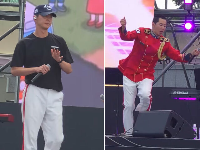 "유키스 출신 맞네" 이준영 군 복무 중 축제 무대 오른 근황