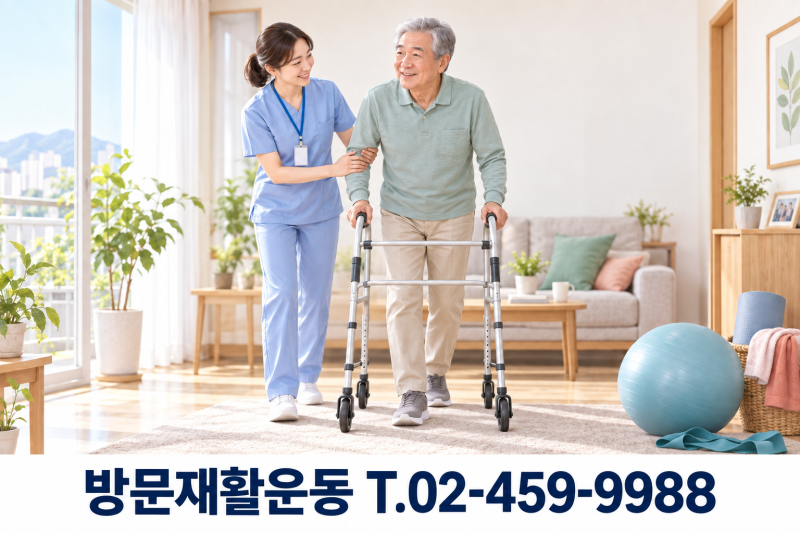 방문간호) 강남구 방문재활 간호사 구인- 시간제