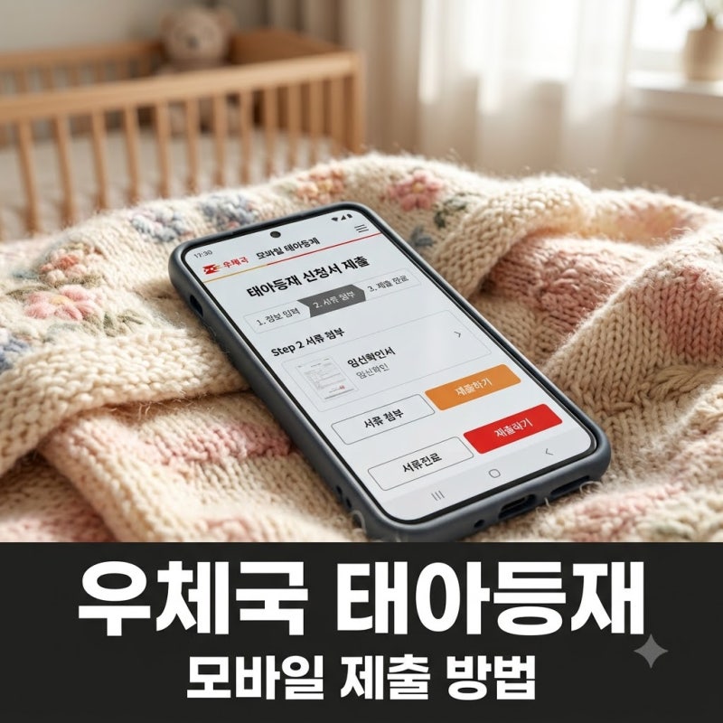 "돈 내고 가입했는데 안 나온다니" 우체국보험 태아등재 신청서류 비대면 방법