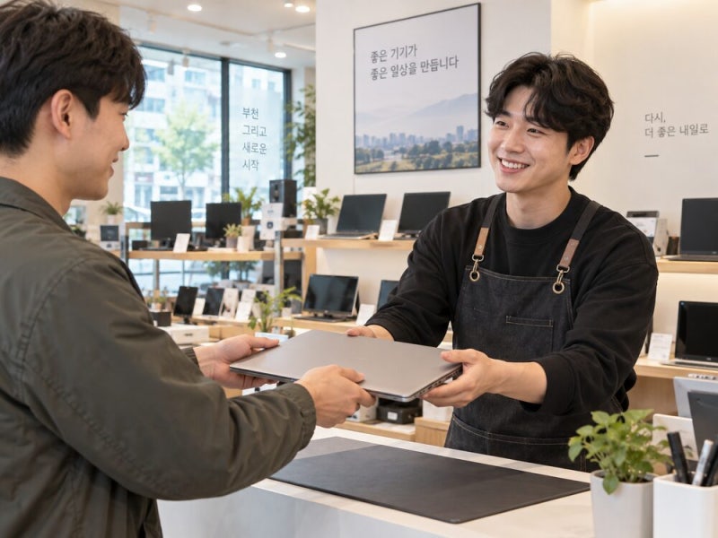 부천 중고 노트북 매입, 초기화만 하면 끝? 가격 달라지는 9가지