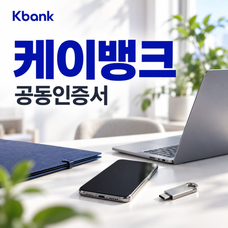 케이뱅크 공동인증서 발급 방법, 가져오기·내보내기까지