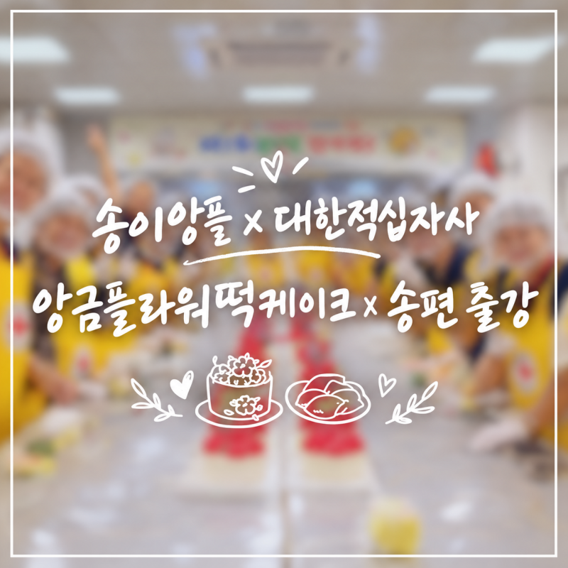 부산 이주민여성 한가위 원데이클래스 앙금플라워떡케이크&모둠전 송편 만들기