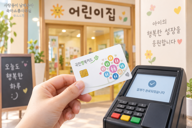 어린이집보육료 결제 방법 2026년 어린이집 보육료 얼마