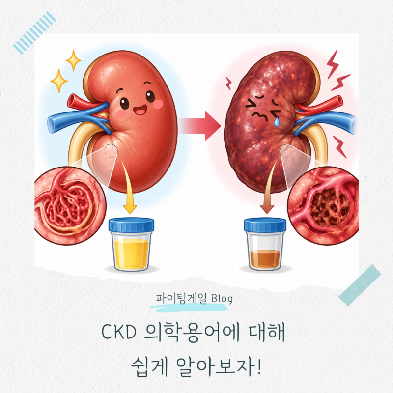 CKD 의학용어에 대해 쉽게 알아보자!