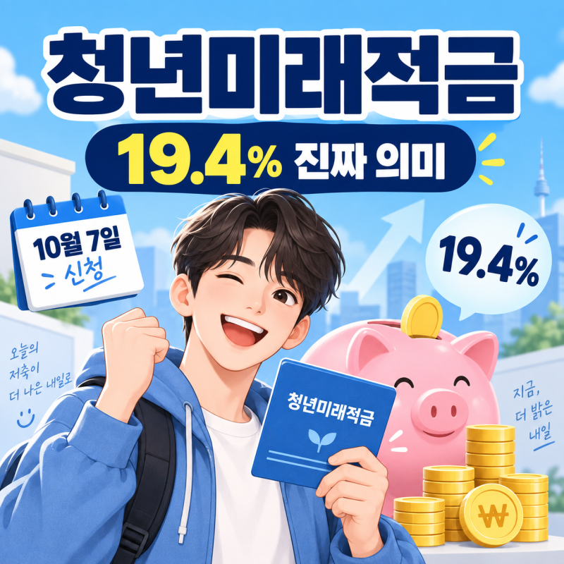 청년미래적금 19.4%라고? 실제 금리와 정부기여금은 따로 봐야 합니다