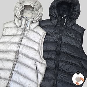 살로몬(SALOMON) 26FW UNI 크로스 인슐레이션 경량 패딩조끼 + 미니케이스