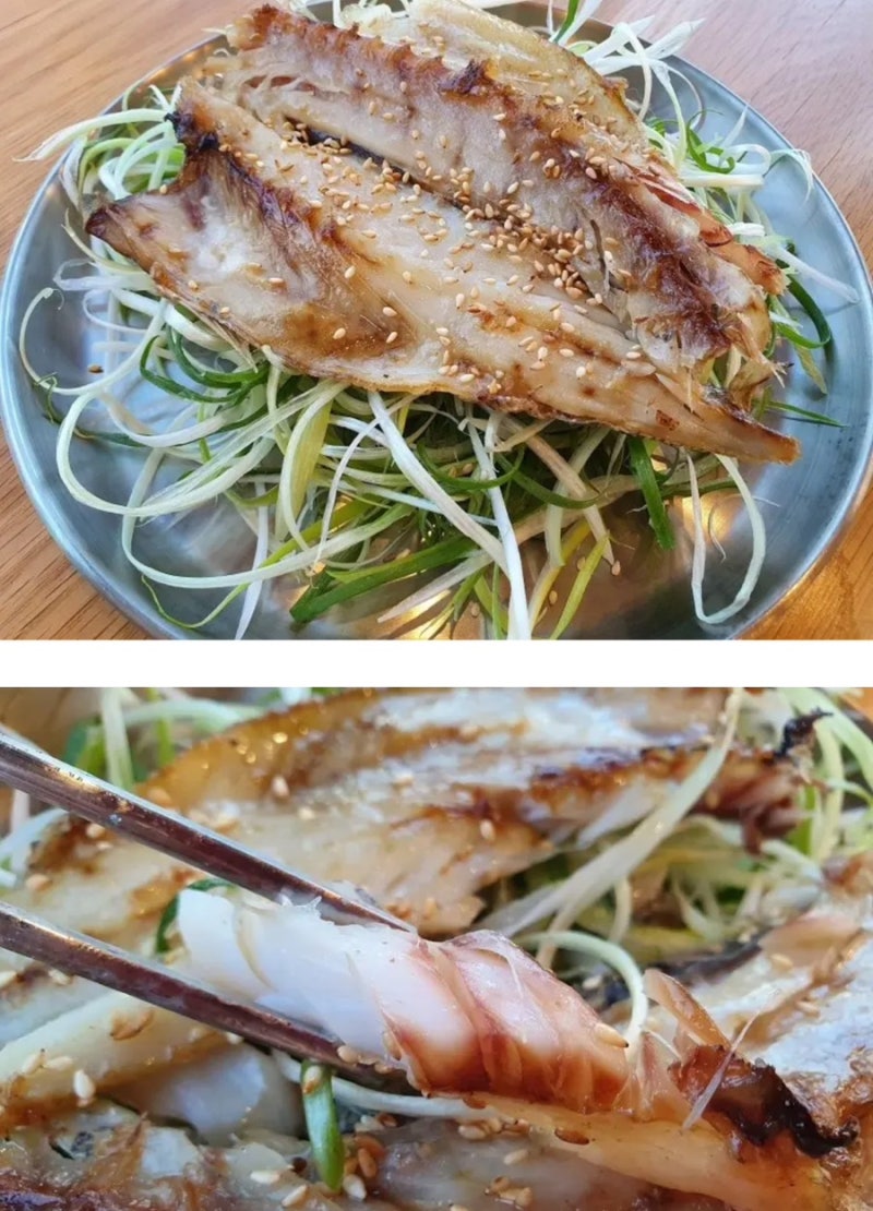 반건조 민어 담백한 후기
