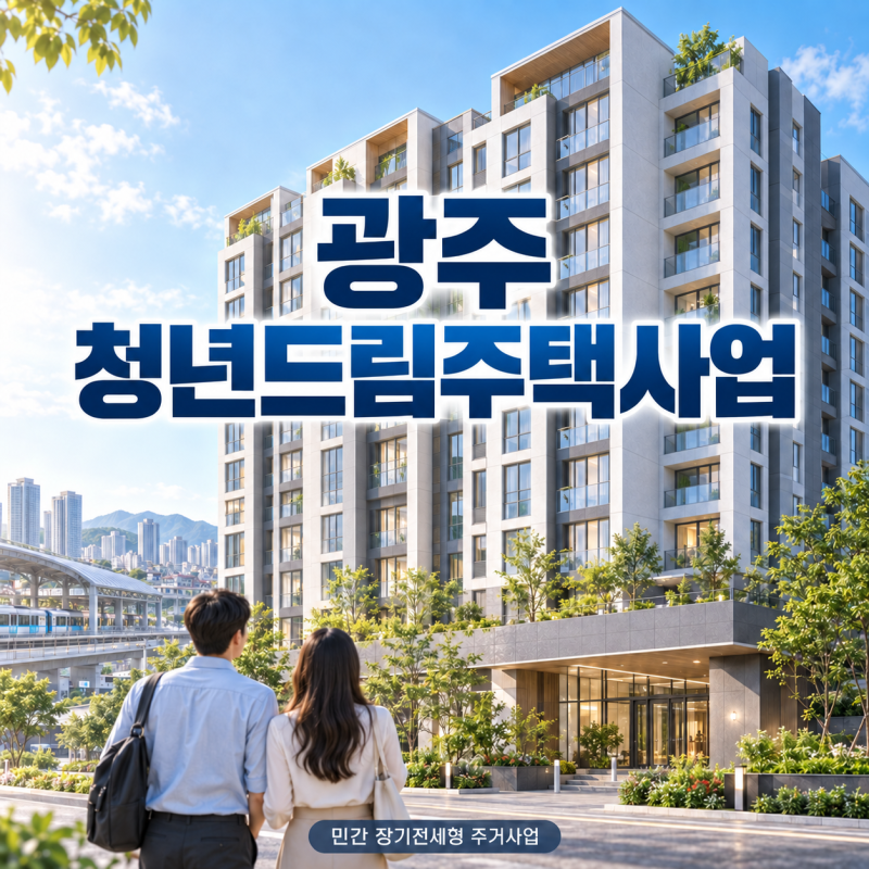 광주 청년드림주택지원사업 예비입주자 모집