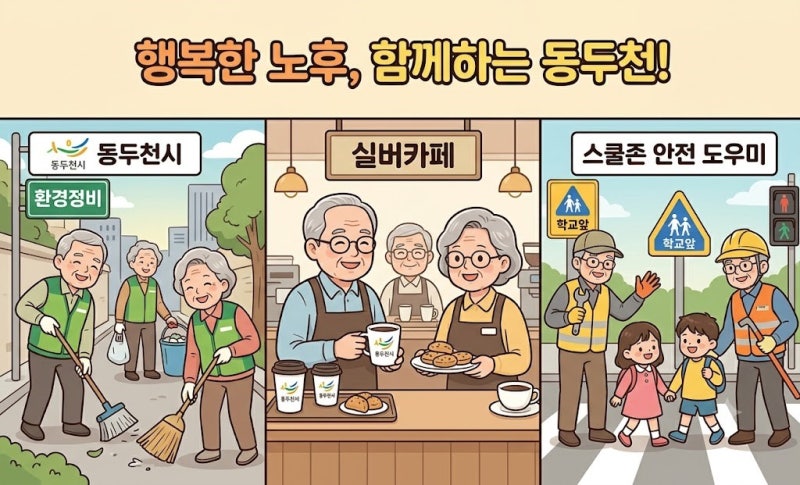 경기도 동두천시 어르신 일자리 지원 안내｜2026년 모집 자격·월급·신청 기관 모음