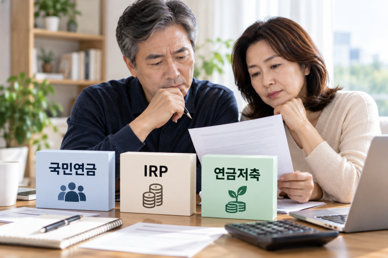 50대 재테크 방법 초보도 쉽게 이해하는 국민연금·IRP·연금저축 총정리