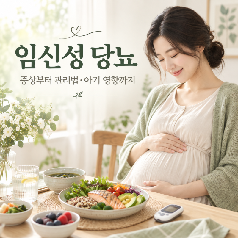 임신성 당뇨 증상부터 관리법까지｜아기에게 미치는 영향과 주의사항