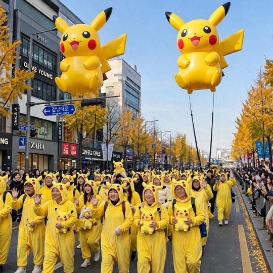 10월 3일 강남 한복판 피카츄 퍼레이드!2026 강남페스티벌 일정 총정리!