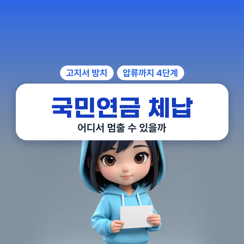국민연금 고지서 3달 방치했더니.. 납부예외 없으면 압류까지 가는 순서