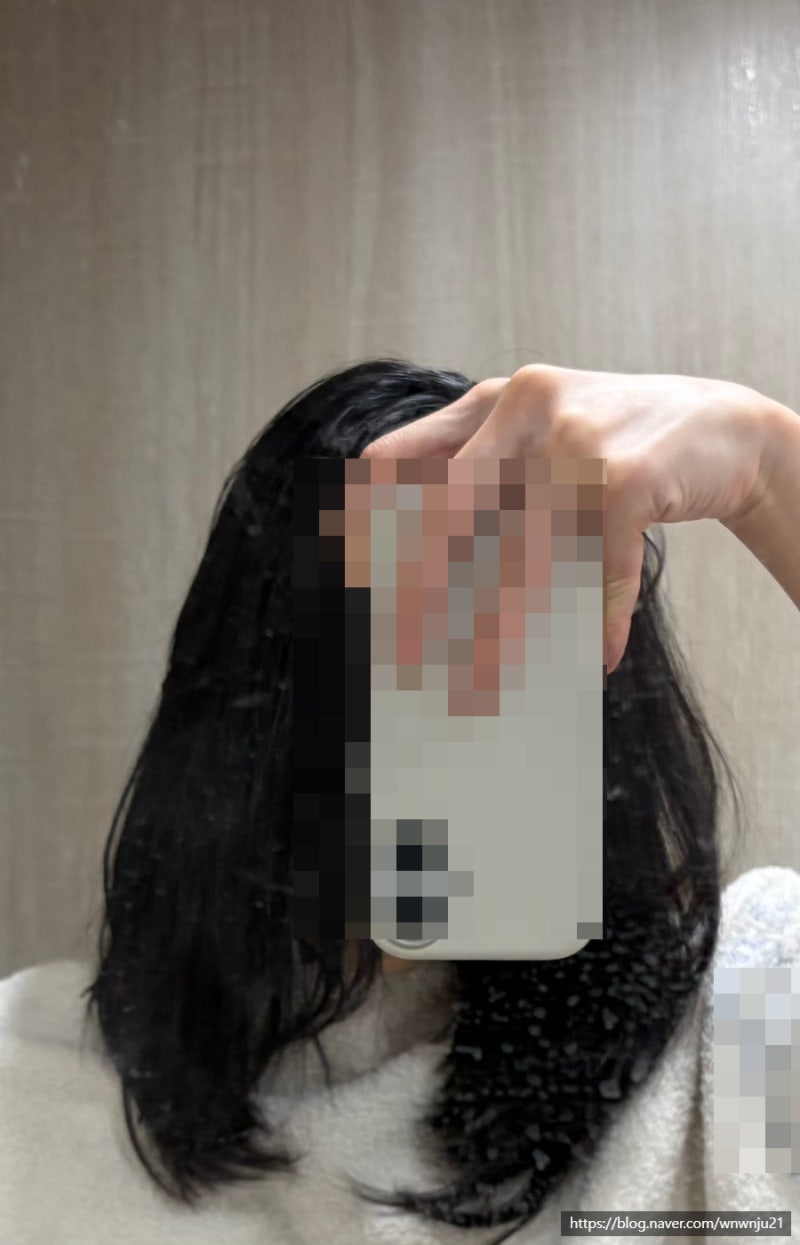 다이슨 에어랩 중단발 사용법, 롱배럴로 5분 C컬 완성