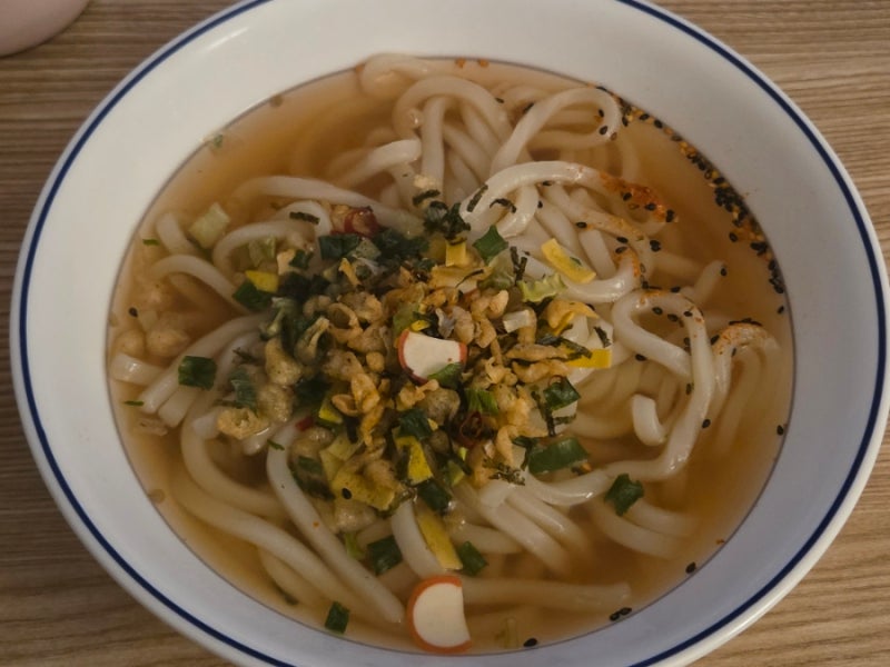 집에서도 분식집·휴게소 우동 맛 그대로! 사누끼 우동면 레시피