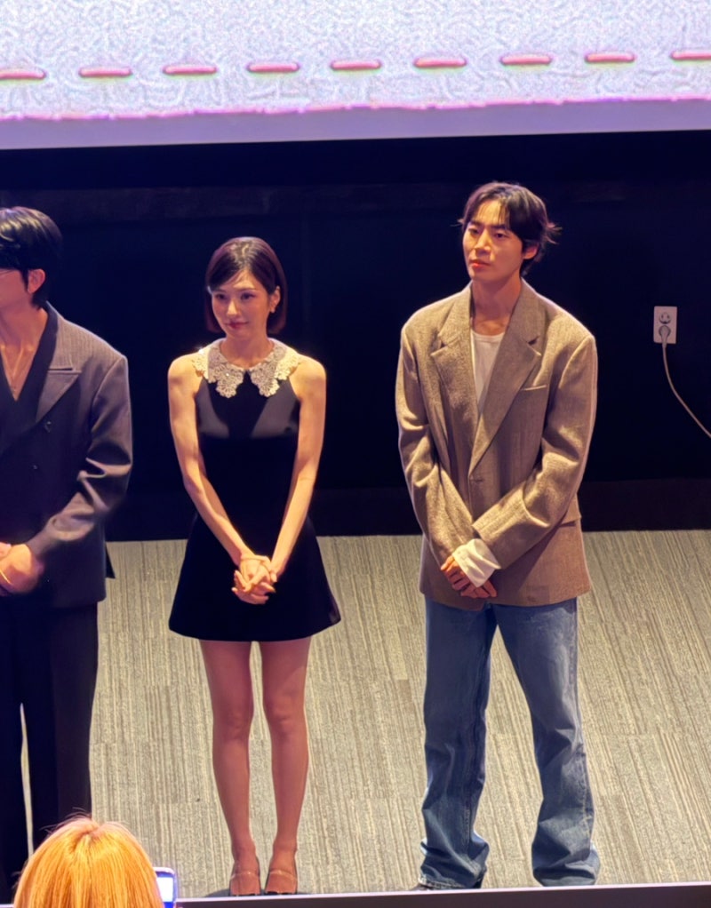 스티치 헤드 비밀의 성 꼬마괴물 시사회 조이 추영우 더빙 무대인사 후기