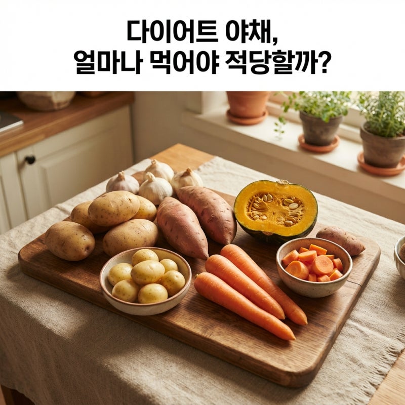 다이어트에 좋다고 무조건 많이 먹으면 안 되는 야채 6가지