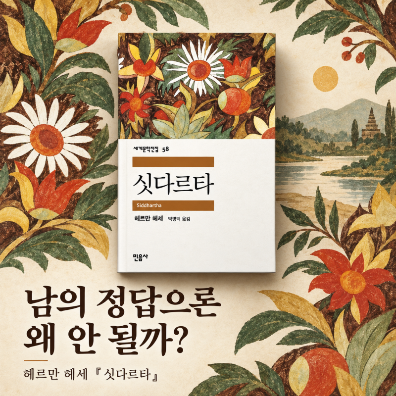 헤르만 헤세 『싯다르타』, 왜 남의 정답으로는 깨달을 수 없었을까?
