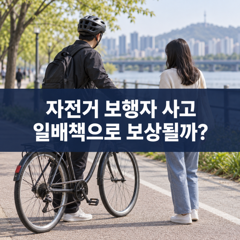 자전거 사고! 치료비와 손해는?