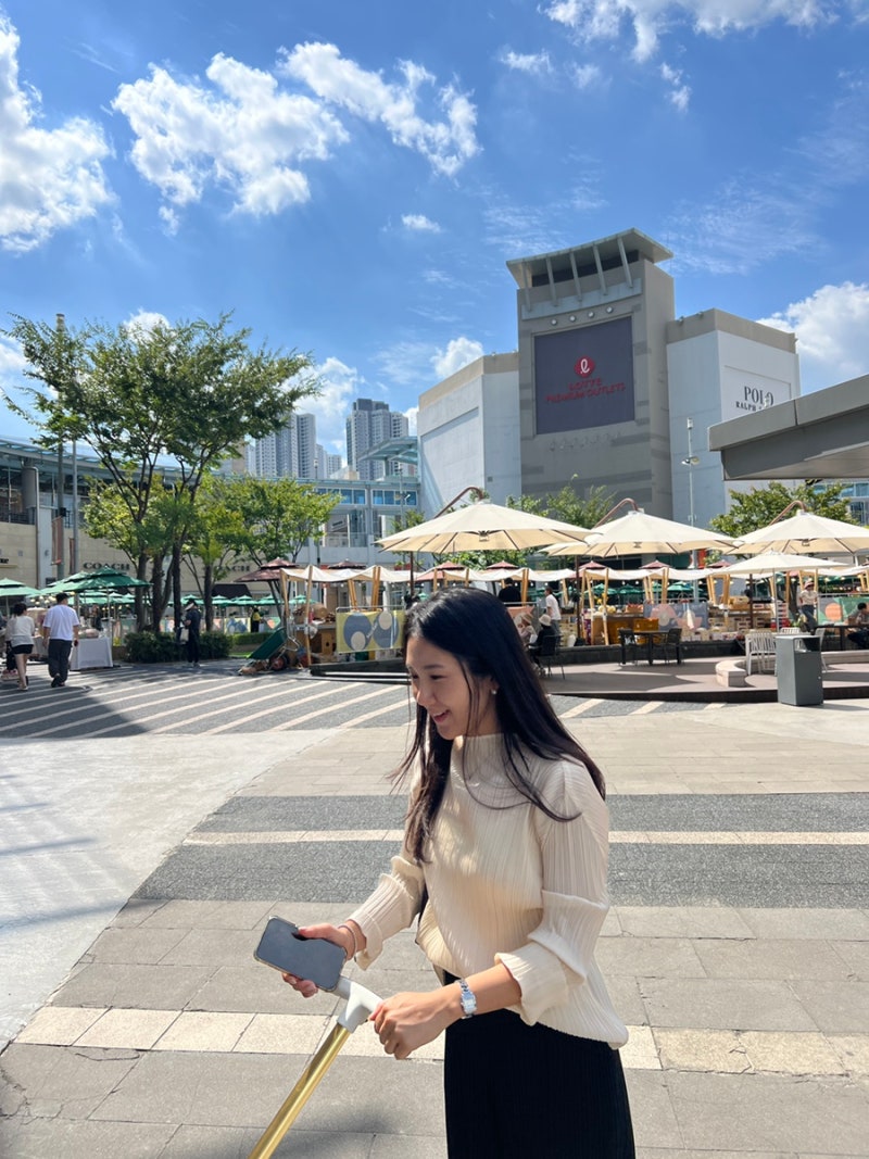 플리츠플리즈 반목 긴팔 먼슬리 탑 디셈버 오프화이트 컬러 3사이즈 내돈내산 후기