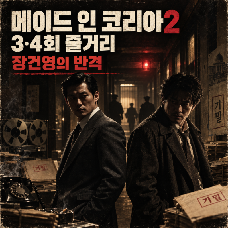 [드라마] 메이드 인 코리아2 3·4회 줄거리·4회 결말｜장건영의 반격과 백기태의 위기