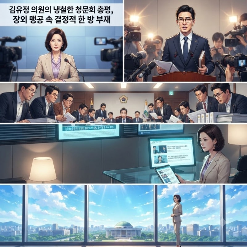 Analysis of Lawmaker Kim Yoo-jung's Fierce Attack on Han Dong-hoon During the Confirmation Hearing
