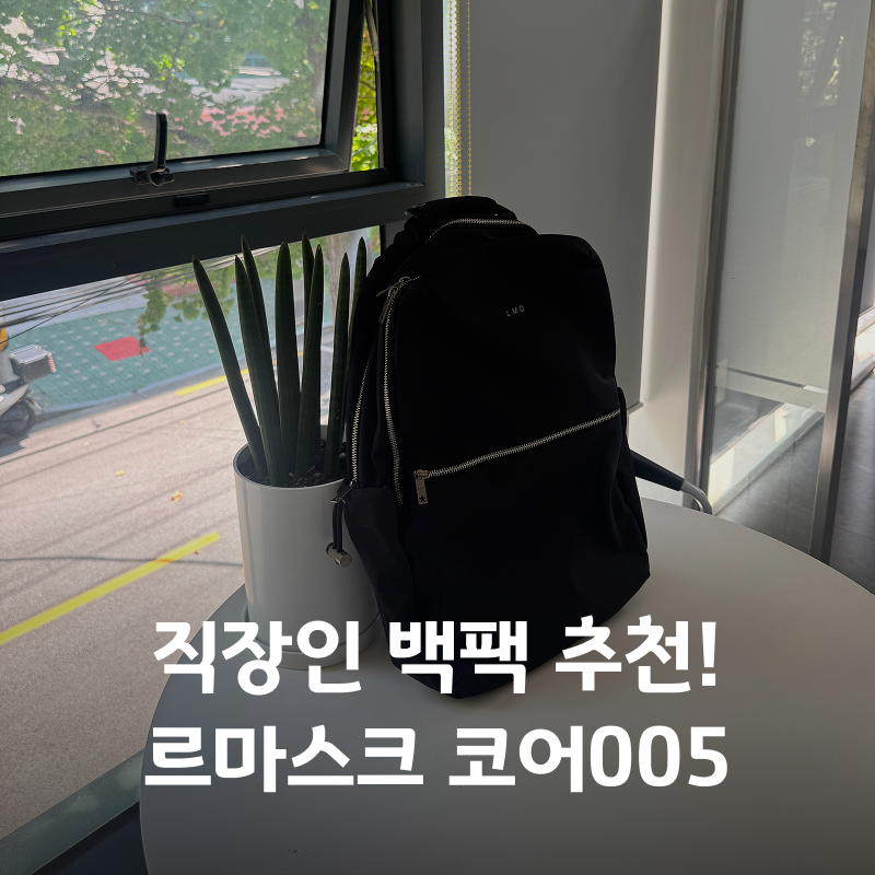 여성 백팩 르마스크 코어005 직장인 노트북 가방 추천