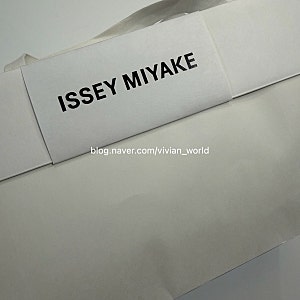 이세이미야케 쉬폰 트위스트2  탑&가디건 그레이 9월