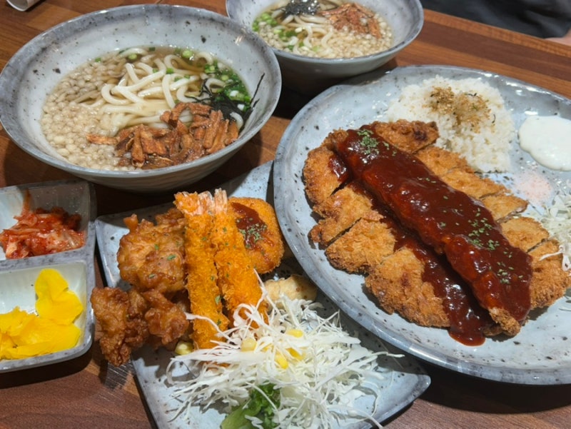 [평택] 평택역 AK플라자 돈까스 돈카츠 우동 소바 맛집 신규 음식점 '신이치 AK플라자 평택점'