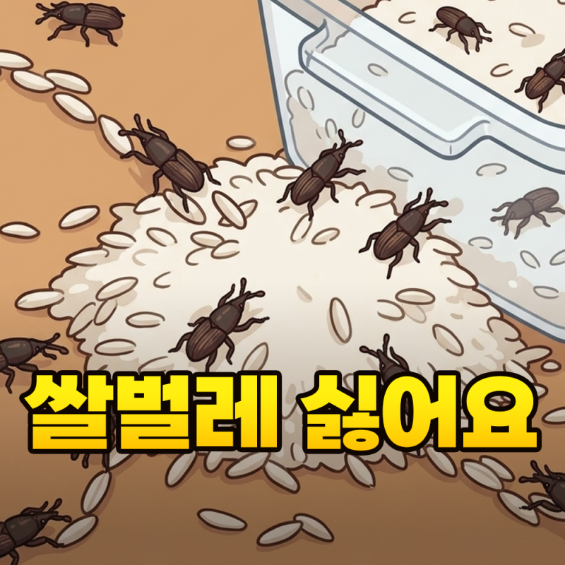 쌀벌레 생긴 쌀 먹어도 될까? 쌀벌레 없애는법과 생기는 이유