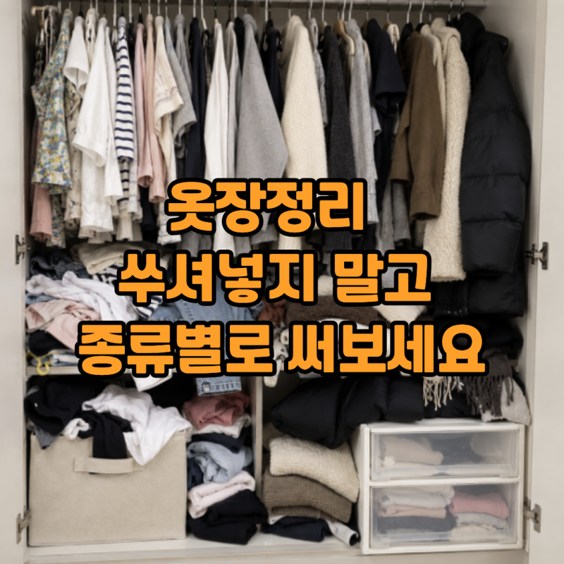 옷정리함 추천｜가을맞이 옷 정리, 종류별로 써보니