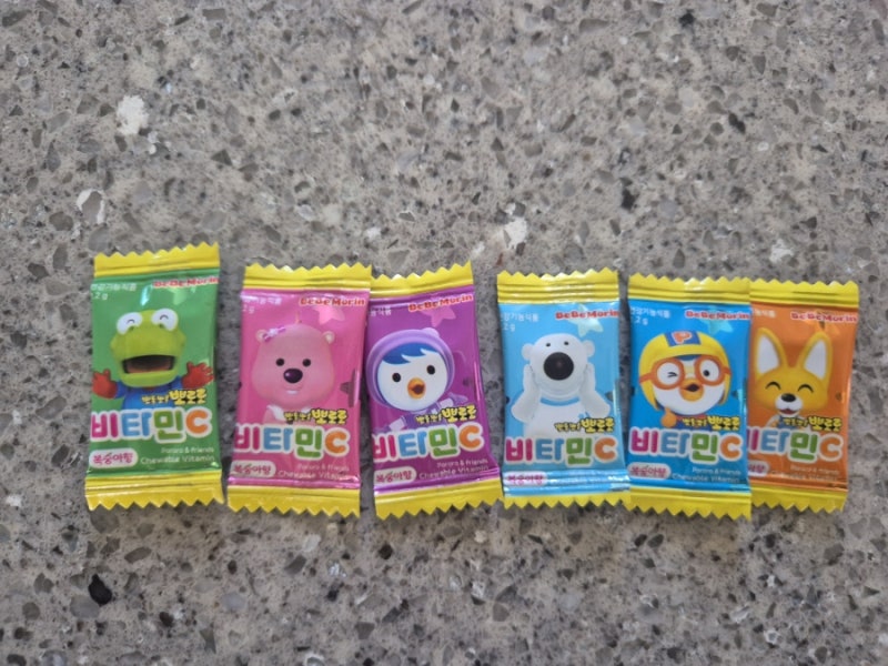 병원비타민 뽀로로비타민 칭찬 회유템 많이먹어도될까?아기 칭찬템으로 잘 먹는 중