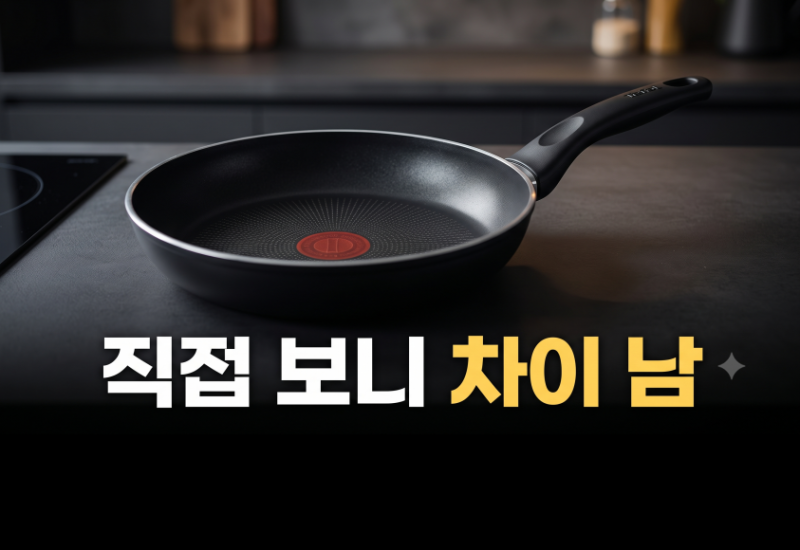 눌어붙는 냄비 탈출기, 테팔 인덕션 티타늄 1X 델피니 프라이팬 24cm로 정착한 사연