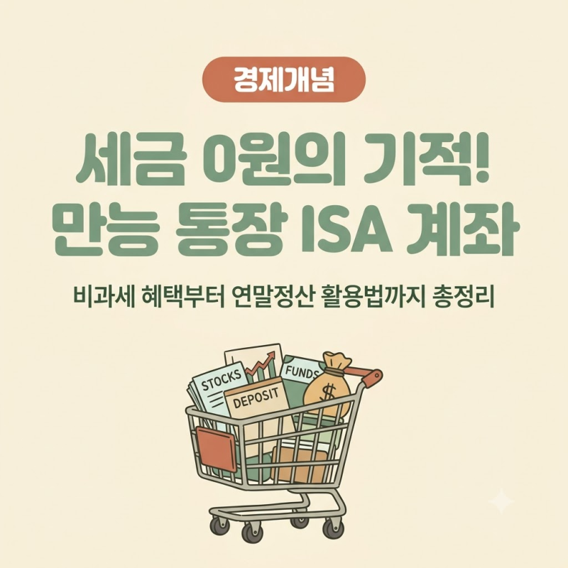 연말정산과 재테크의 필수품, 만능 통장 'ISA 계좌' 절세 혜택 및 활용법 총정리