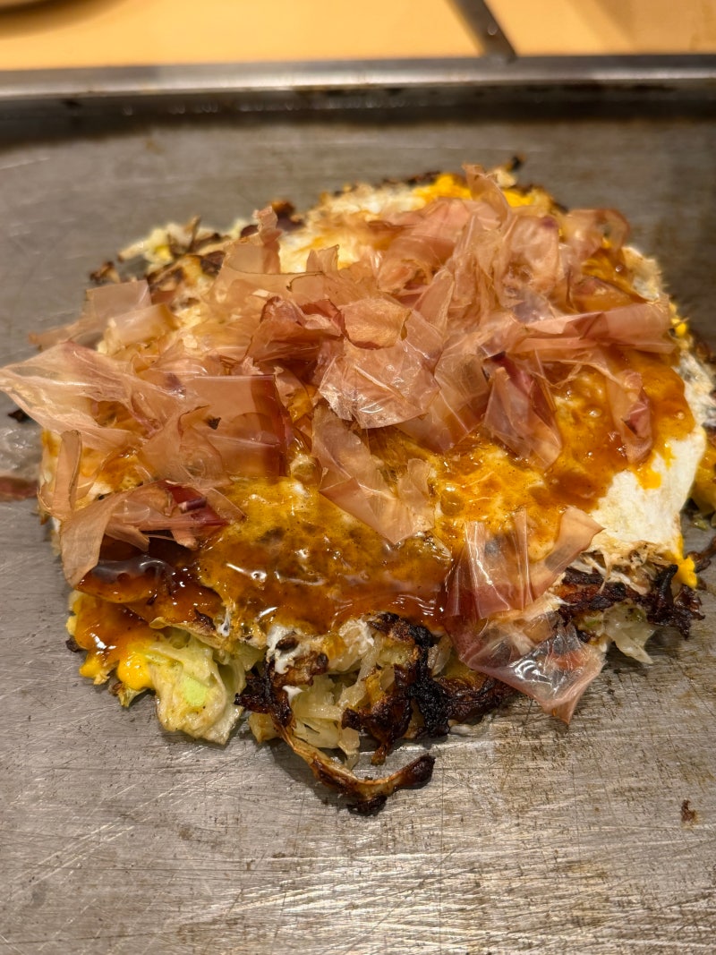 오사카 우메다 맛집 | 루쿠아 오사카 오코노미야끼 모모타로 웨이팅 후기