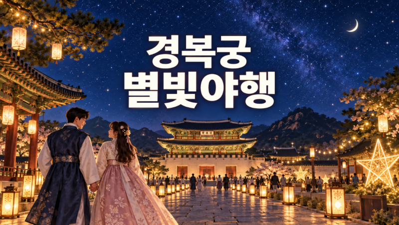 2026 경복궁 별빛야행 일정·예매·도슭수라상·주차 총정리